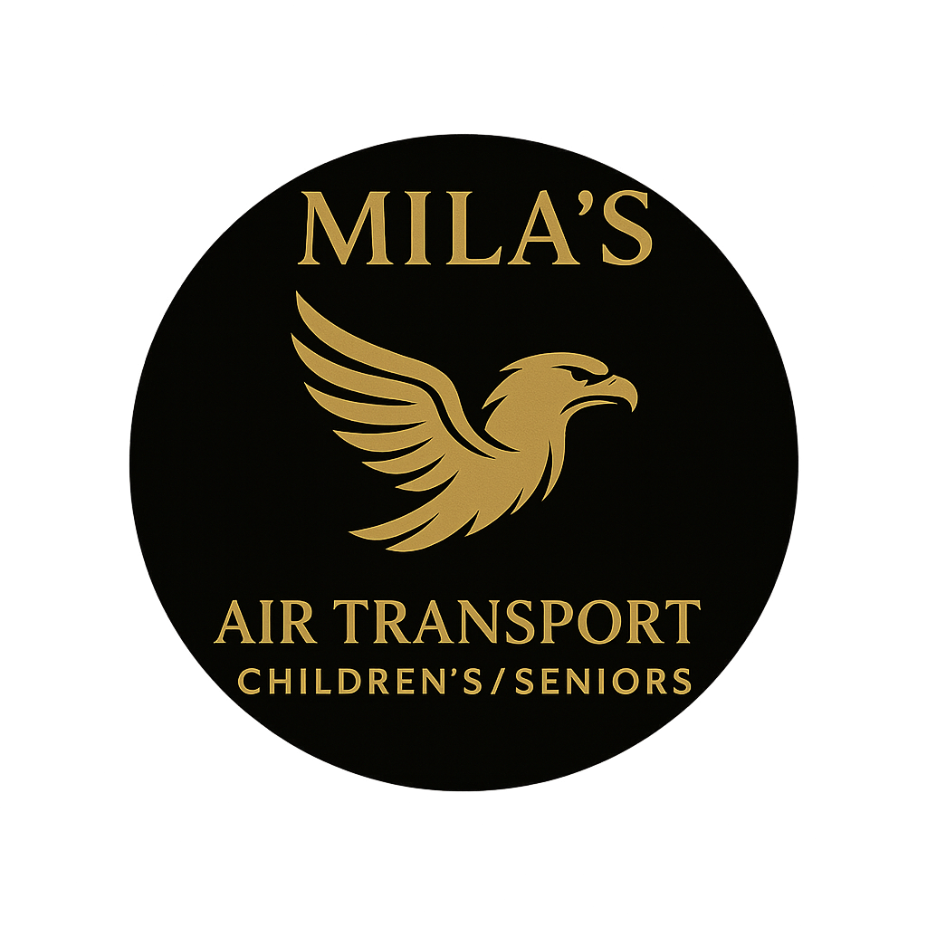 Mila's Air Transport Children’s/Seniors Logo